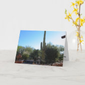 Cactus, de Schoonheid van de Natuur Kaart (Gele Bloem)