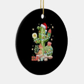 Cactus Décoration de Noël T Chemise (Droite)