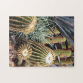 Cactus Désert Arid Garden Nature Puzzle (Horizontal)