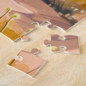 Cactus Desert Jigsaw Puzzle – Southwestern Puzzle Legpuzzel (Zijkant)