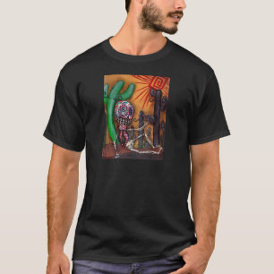 Cactus Desert Skeleton Day of the Dead Shirt