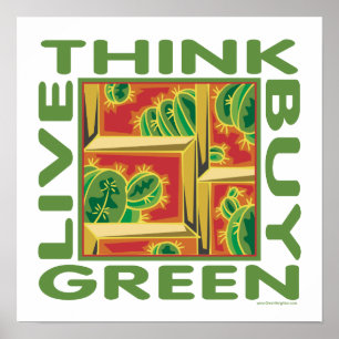 Cactus Design Poster