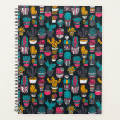 Cactus dessinés à la main dans le Motif Style d'es (Devant)