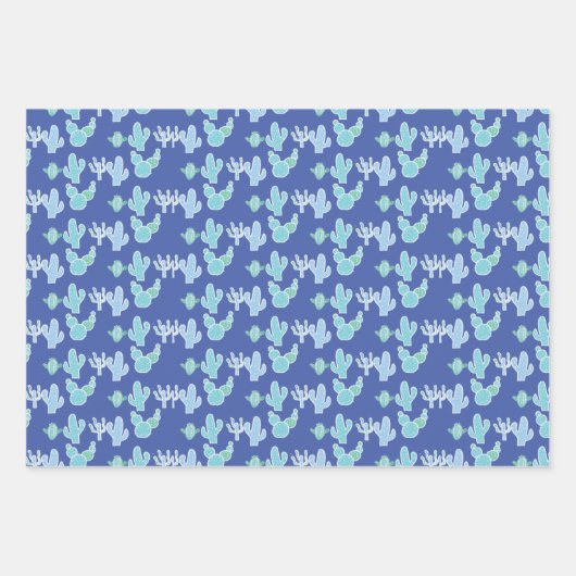 Cactus die als succesvol pasteitelpapier worden be inpakpapier vel (Voorkant 2)