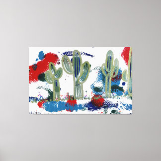 Cactus Dit Salut, Toile Étitrée