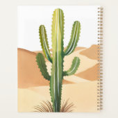 Cactus du désert | Cactus verts à l'aquarelle (Dos)