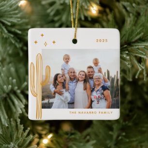 Cactus du désert de Bohême Photo Ornement en céram