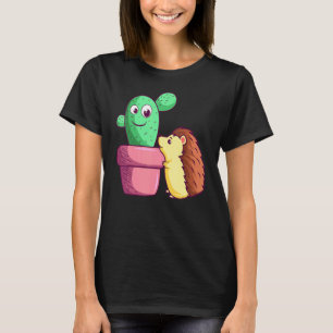 Cactus Egels Liefde Tuinierder Cacti Tuin Vetplant T-shirt