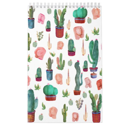 Cactus en Butts Kalender (Hoes)