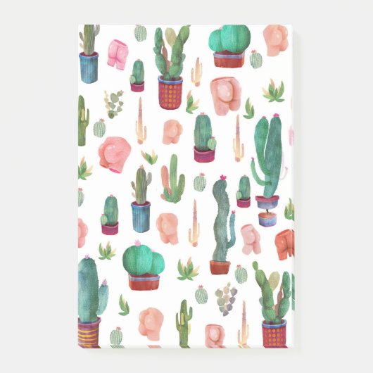 Cactus en Butts Post-it® Notes (Voorkant)