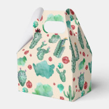 cactus en ladybug patroon - beige achtergrond