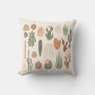Cactus en naadloos naadloos naadloos naadloos naak kussen