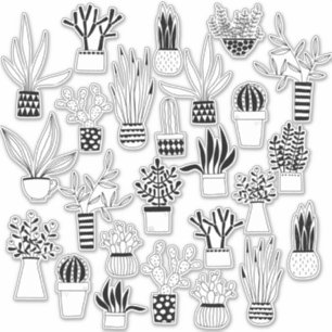 Cactus en Succulent Sticker