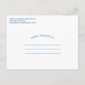 Cactus Enregistrer Le Faire-part Mariage Date (Dos)