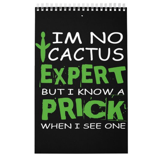 Cactus Expert Kalender (Hoes)