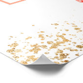 Cactus Fiesta Bruidsmeisje Feest Fotohouder Frame Poster (Hoek)