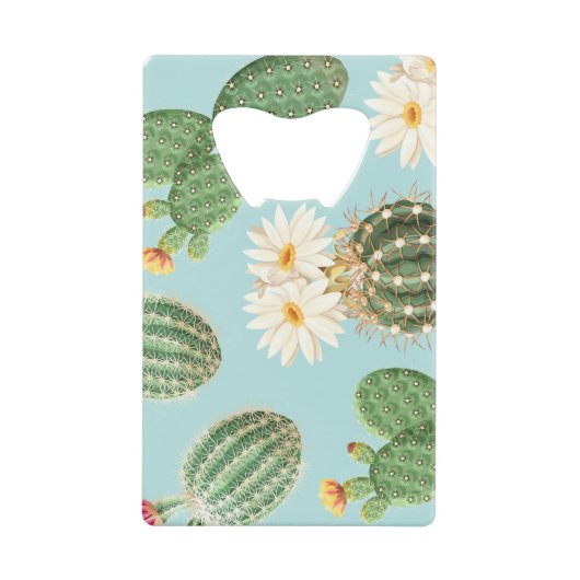 Cactus, fleurs roses : décor clair (Devant)