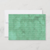 Cactus Floral Baby shower Bedankt Card Kaart (Achterkant)