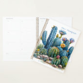 Cactus florissants et succulents (Devant avec enveloppe)