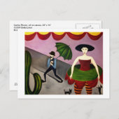 Cactus Flower Briefkaart (Voorkant / Achterkant)