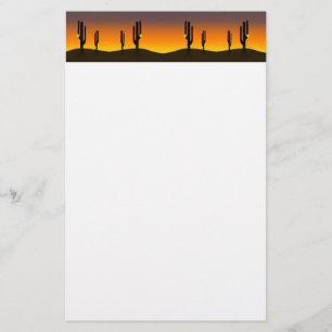 Cactus Flower Briefpapier