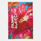 Cactus Flower Kitchen Towel Theedoek (Verticaal)