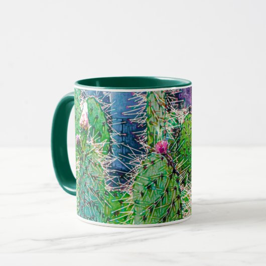 Cactus Flower Mug (Devant gauche)
