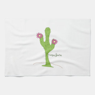 Cactus Flower Theedoek