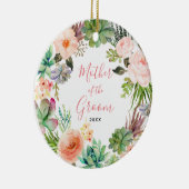 Cactus Flowers Moeder van het Groom Ornament (Rechts)