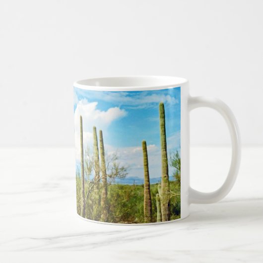 Cactus Forest Blue Sky Mug (Droite)