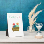 Cactus Fotoplaat (Zijkant)