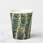 Cactus Funny Uncomfortabele naalden Arid Plant Pap Papieren Bekers (Voorkant)