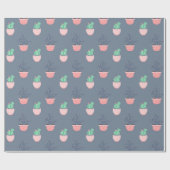 Cactus Garden Cadeaupapier (Vlak)