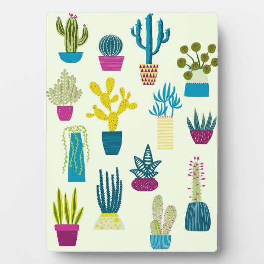 Cactus Garden Fotoplaat (voorkant)