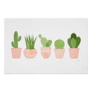 Cactus Garden Perfect Poster