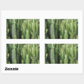 Cactus Garden Rechthoekige Sticker (Vel)