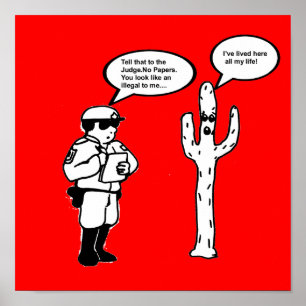 CACTUS GEBRUIKEN POSTER