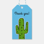 Cactus Gift Labels Cadeaulabel (Voorkant)