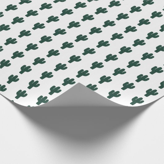 Cactus Gift Wrap Cadeaupapier (Hoek)