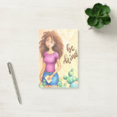 Cactus Girl is aardig Post-it® Notes (Kantoor)