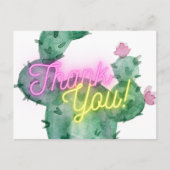 Cactus Hartelijk dank Briefkaart (Voorkant)