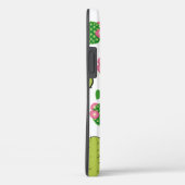 Cactus & harten Patroon | Aangepaste naam of monog Case-Mate iPhone Case (Achterkant / Rechts)