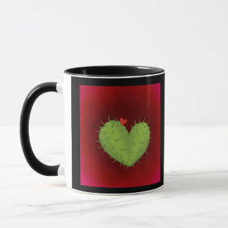 Cactus Heart Coffee Mok