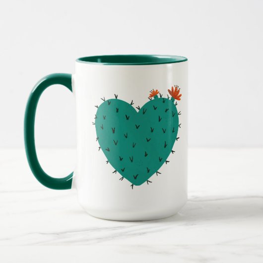 Cactus Heart Coffee-Mok Mok (Links)