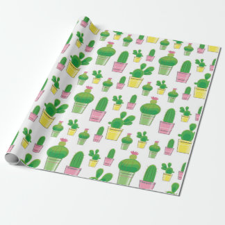 cactus hemel cadeaupapier