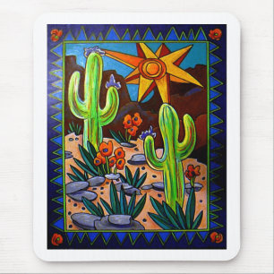 Cactus in het zuidwesten muismat