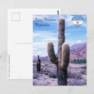 Cactus in Jujuy Provincie - Noord-Argentinië Briefkaart