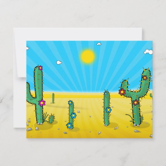 Cactus! Kaart (Voorkant)