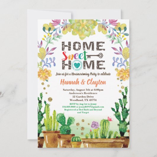 Cactus Kaart (Voorkant)