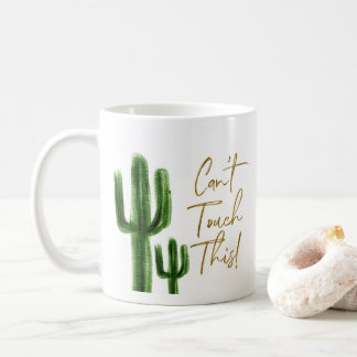 Cactus kan deze koffie-Mok niet aanraken Koffiemok